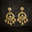 Kamala Crest Moissanite Danglers