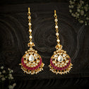 Heera Gulab Moissanite Chandbali