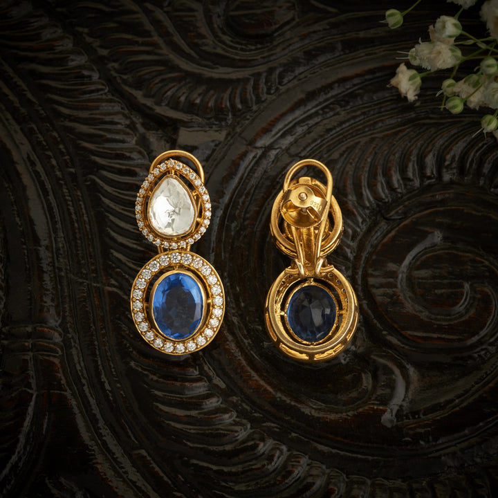 Blue Opulence Victorian Danglers