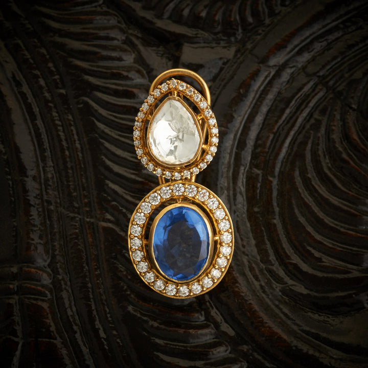 Blue Opulence Victorian Danglers
