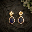 Ocean Glow Moissanite Danglers