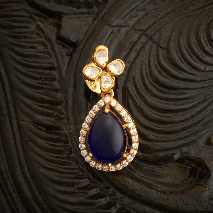 Ocean Glow Moissanite Danglers