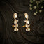 Oval Vine Moissanite Ear Cuff