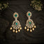 Bloom Fern CZ Danglers