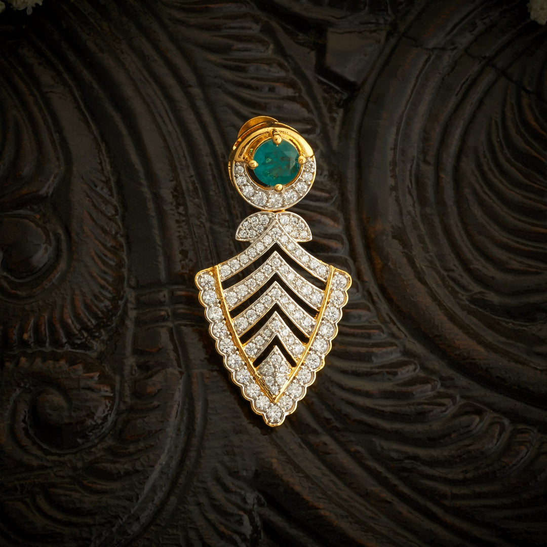 Leaf Arc CZ Danglers