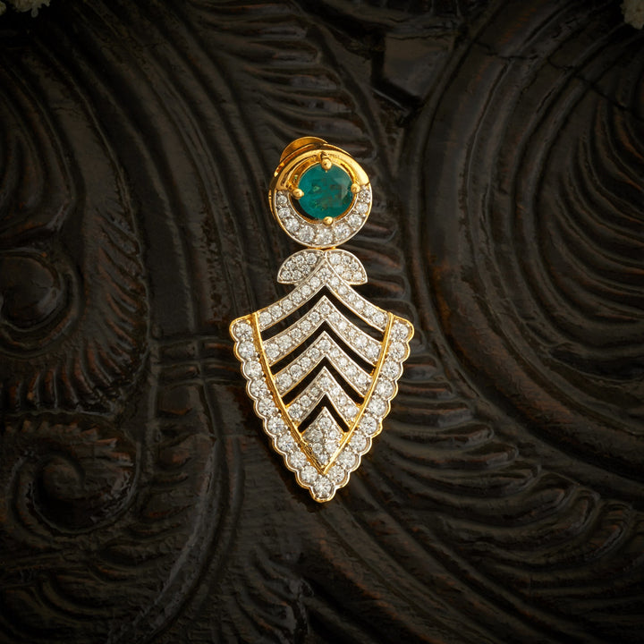 Leaf Arc CZ Danglers