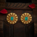 Dusky Dew Nakshi Studs