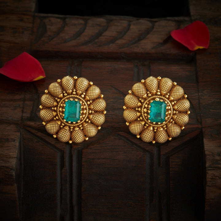 Dusky Dew Nakshi Studs