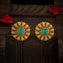 Dusky Dew Nakshi Studs