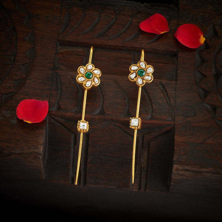 Celestial Arc Kundan Ear Cuff