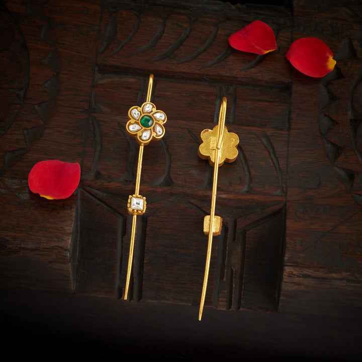 Celestial Arc Kundan Ear Cuff