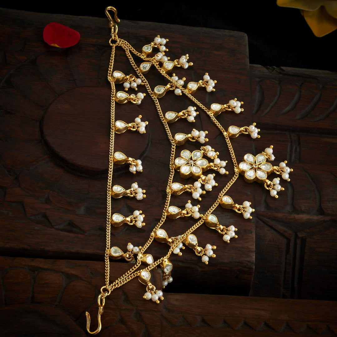 Pushp-Moti Moissanite Matil