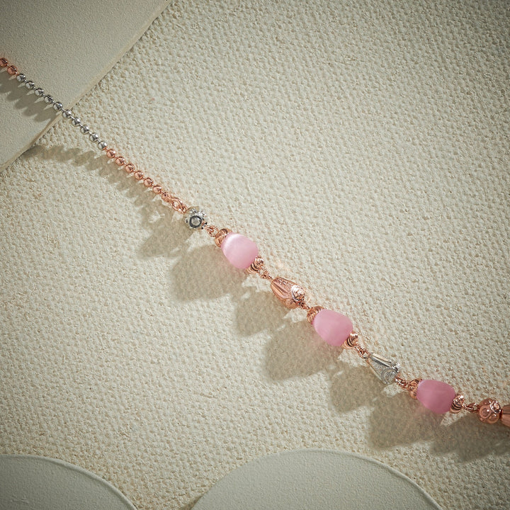 Pinkish Beads Necklace