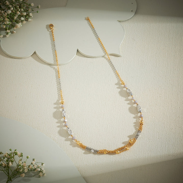 Grey Beads Necklace
