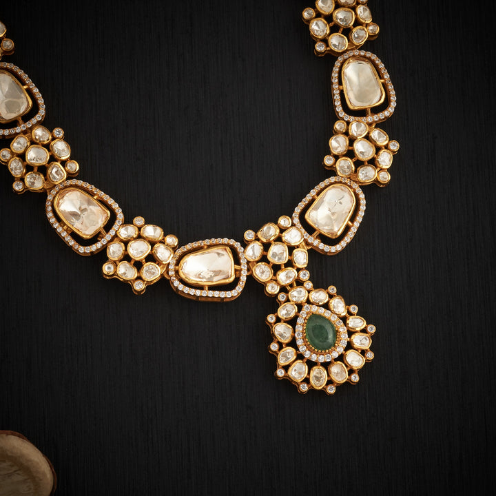 Petal Veil Moissanite Necklace Set
