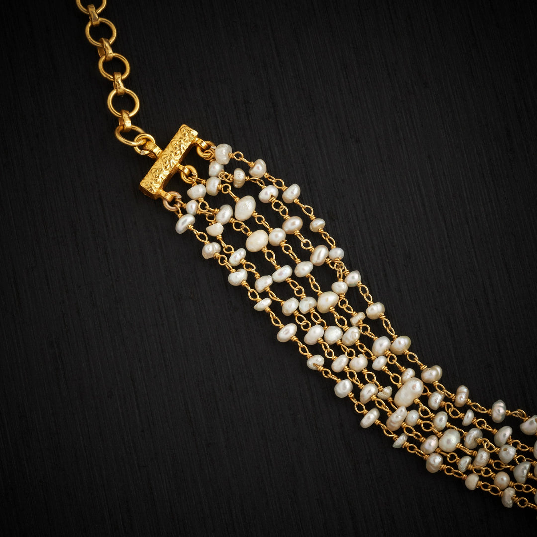 Lotus Serenity Moissanite Choker Set