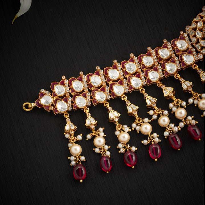 Dilruba Royale Moissanite Choker Set