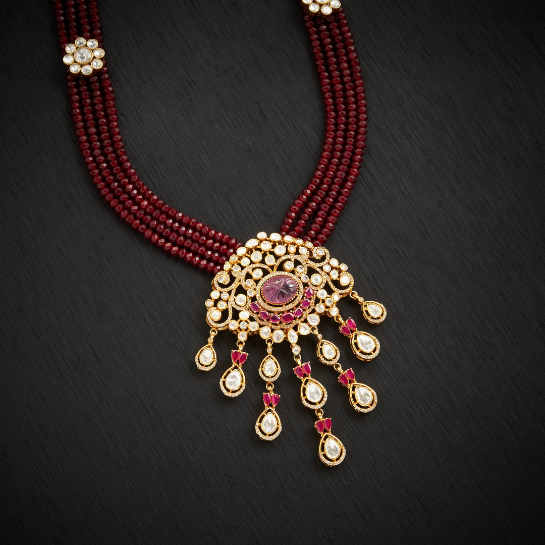 Gulistan Royale Moissanite Necklace Set
