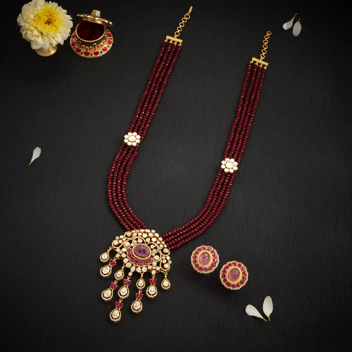 Gulistan Royale Moissanite Necklace Set