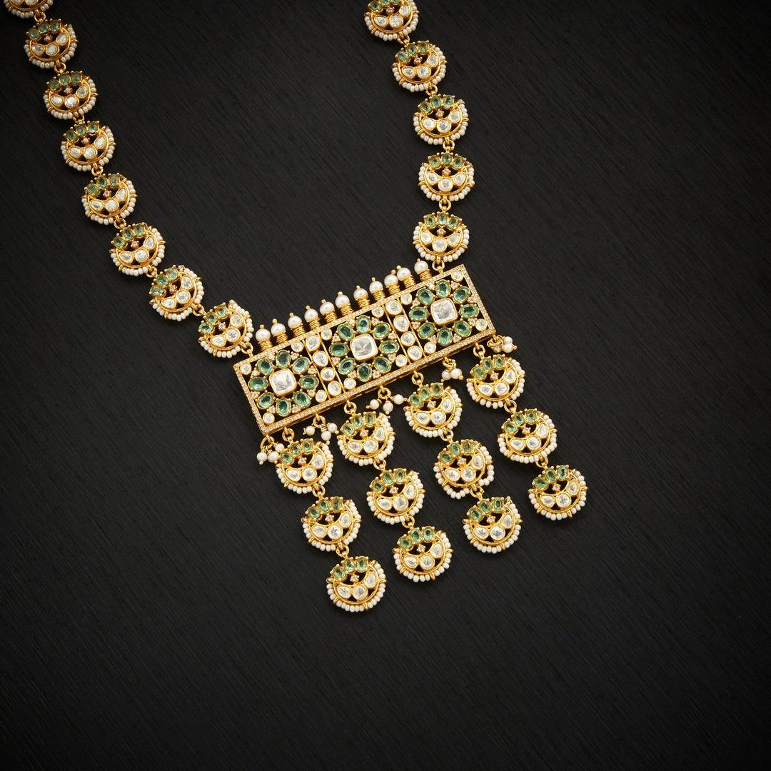 Queen's Heritage Moissanite Necklace Set