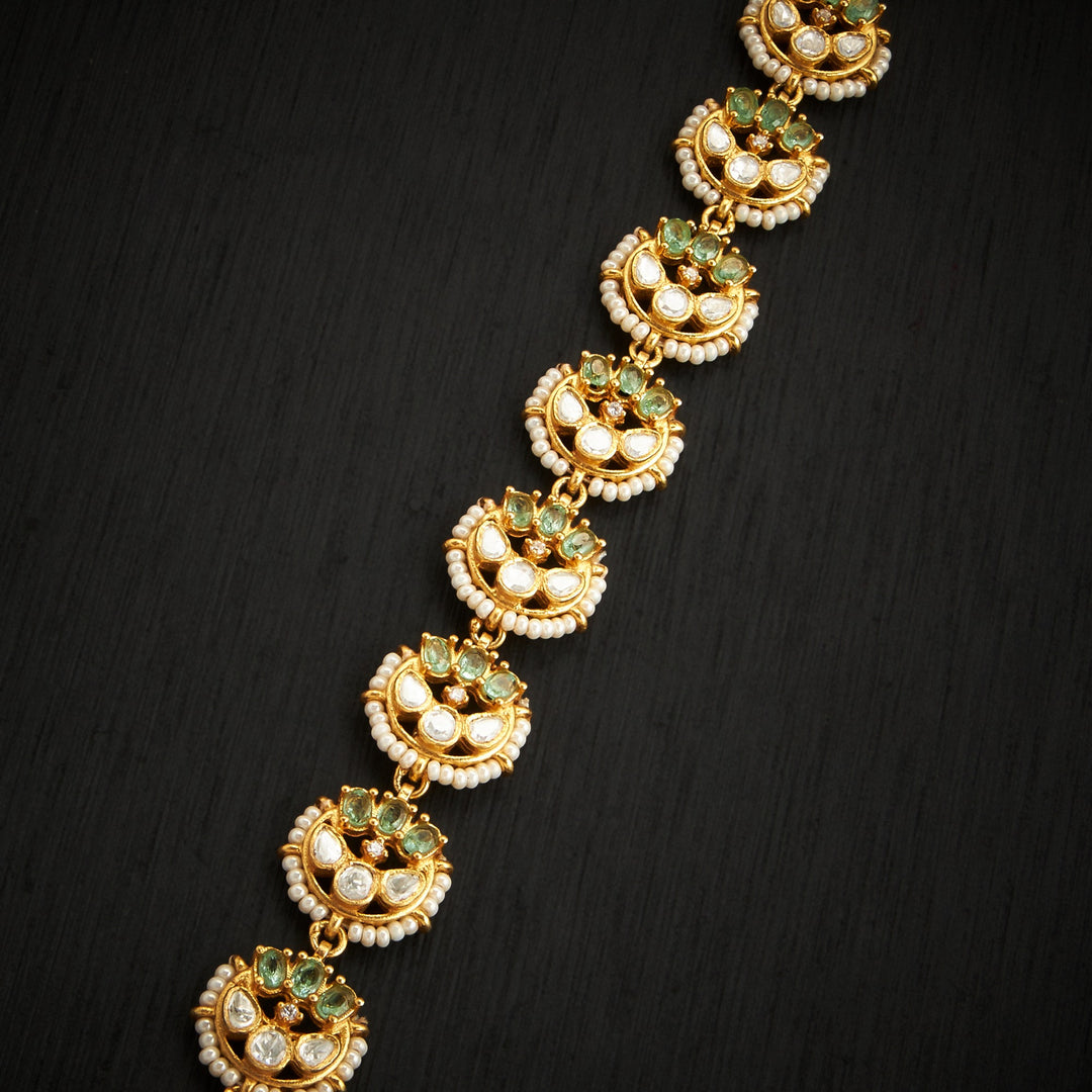 Queen's Heritage Moissanite Necklace Set