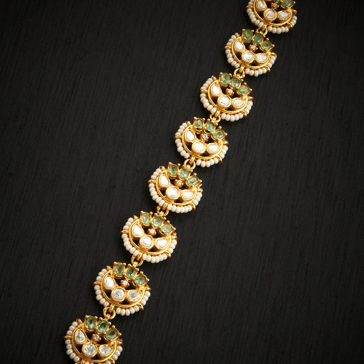 Queen's Heritage Moissanite Necklace Set