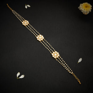 Pearl Moissanite Mathapatti