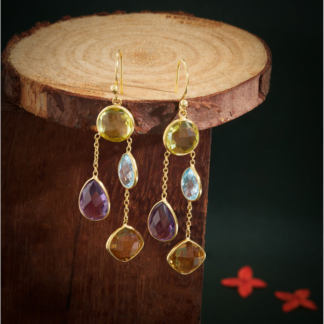 Citrine Glow Gemstone Hangings