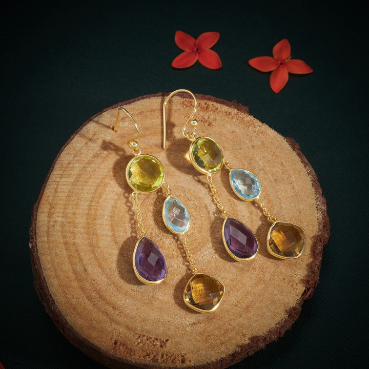 Citrine Glow Gemstone Hangings