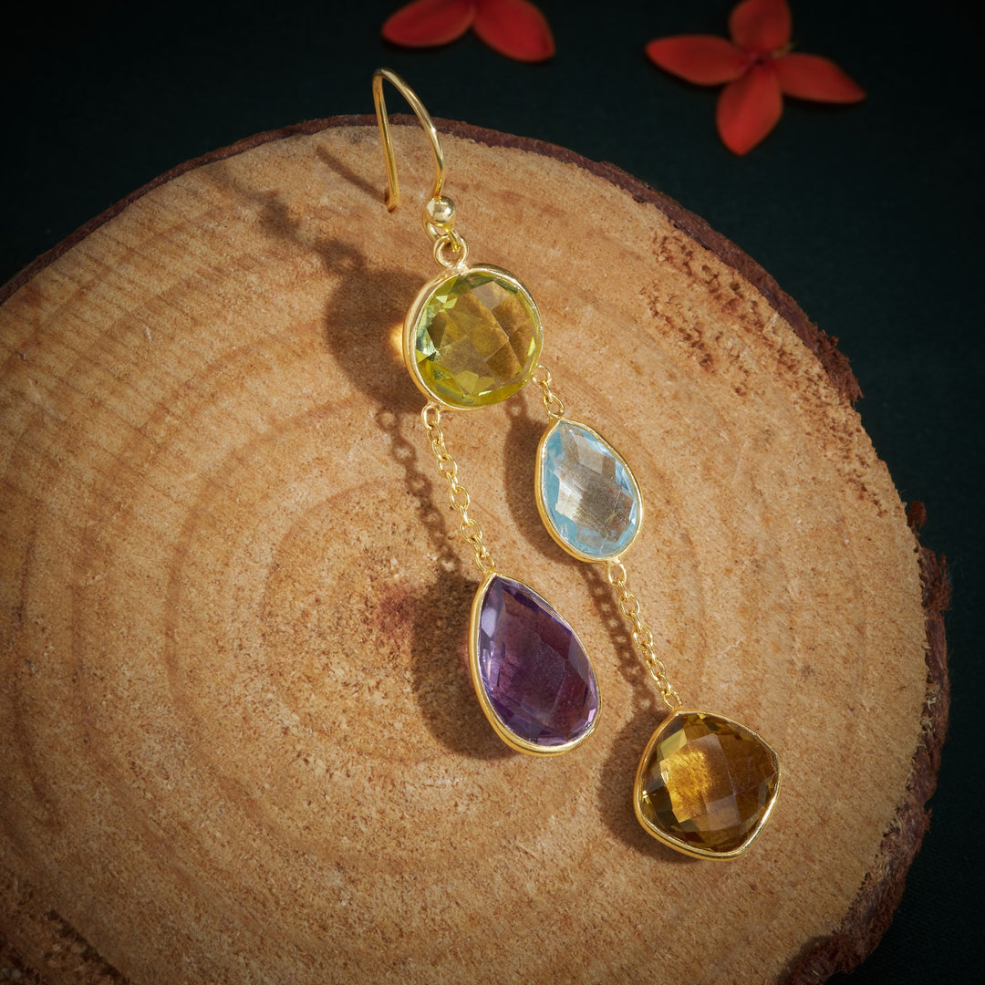 Citrine Glow Gemstone Hangings