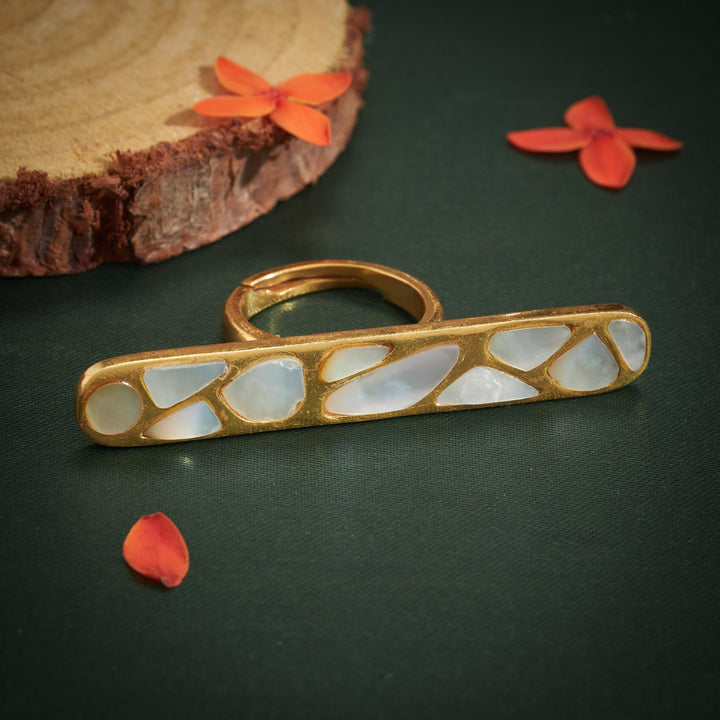 Pearl Mosaic Ring