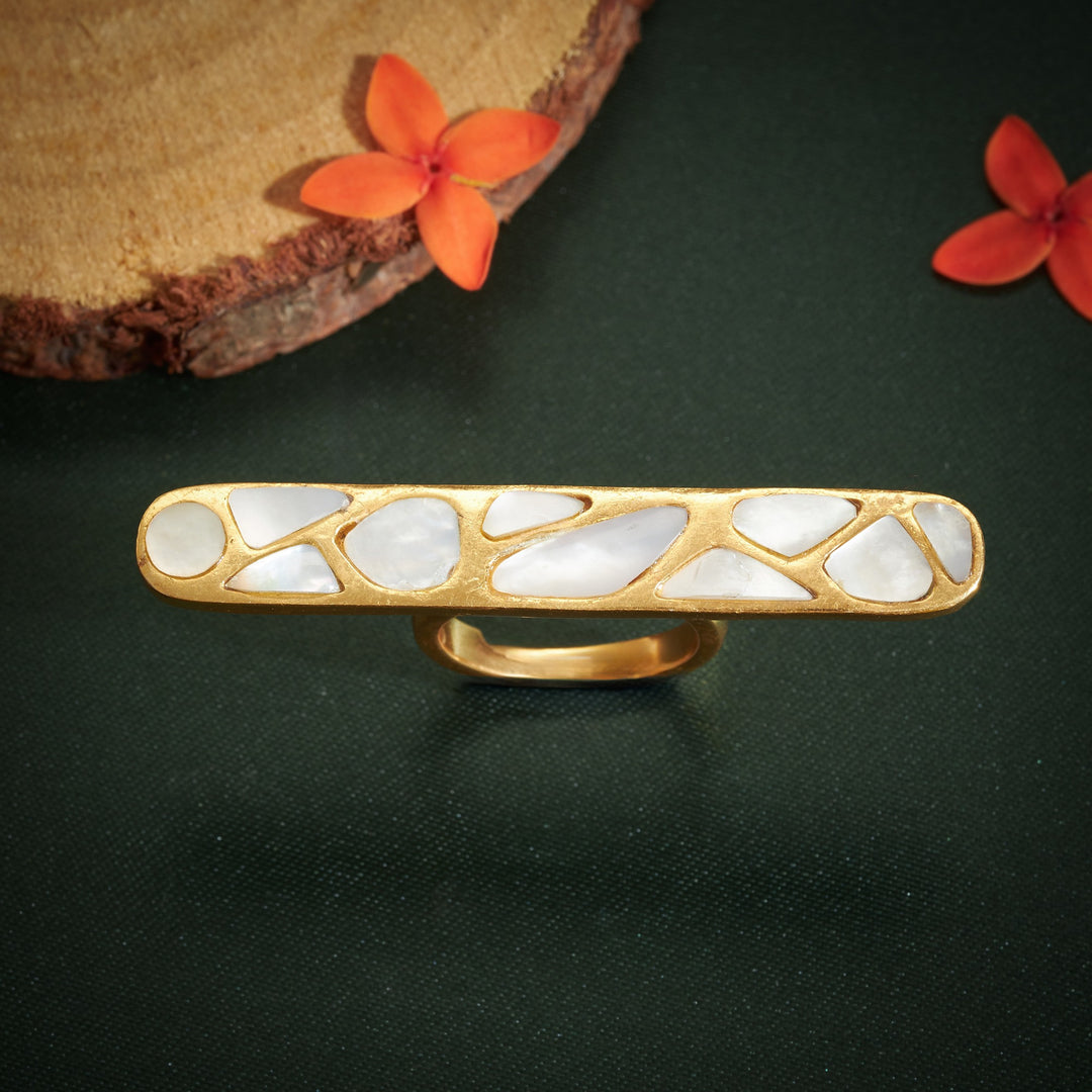 Pearl Mosaic Ring