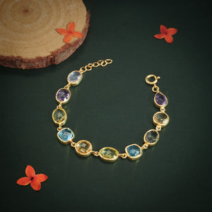 Imperial Multigem Gemstone Bracelet
