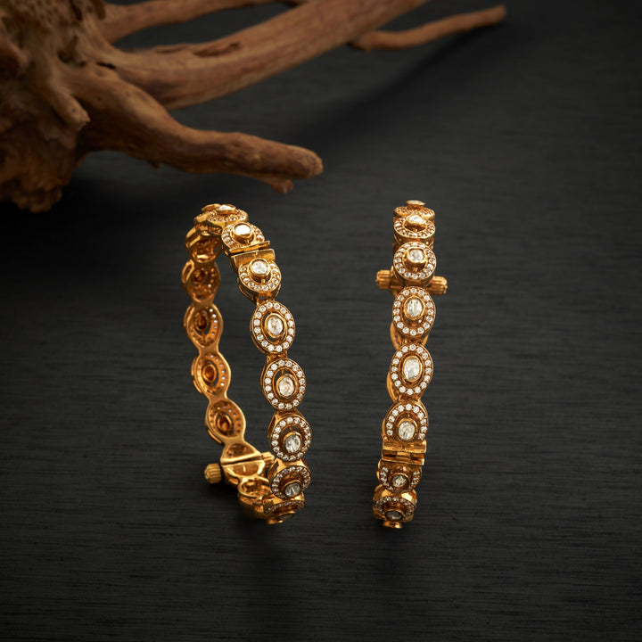 Aurora Moissanite Bangles