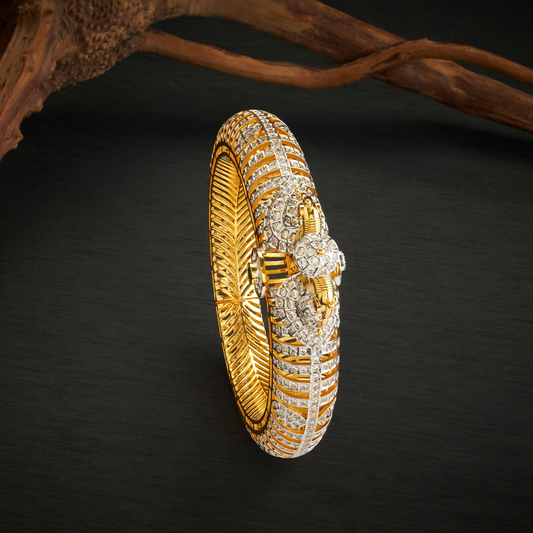 Peacock Charm CZ Kada