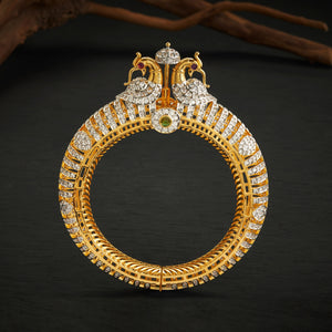 Peacock Charm CZ Kada