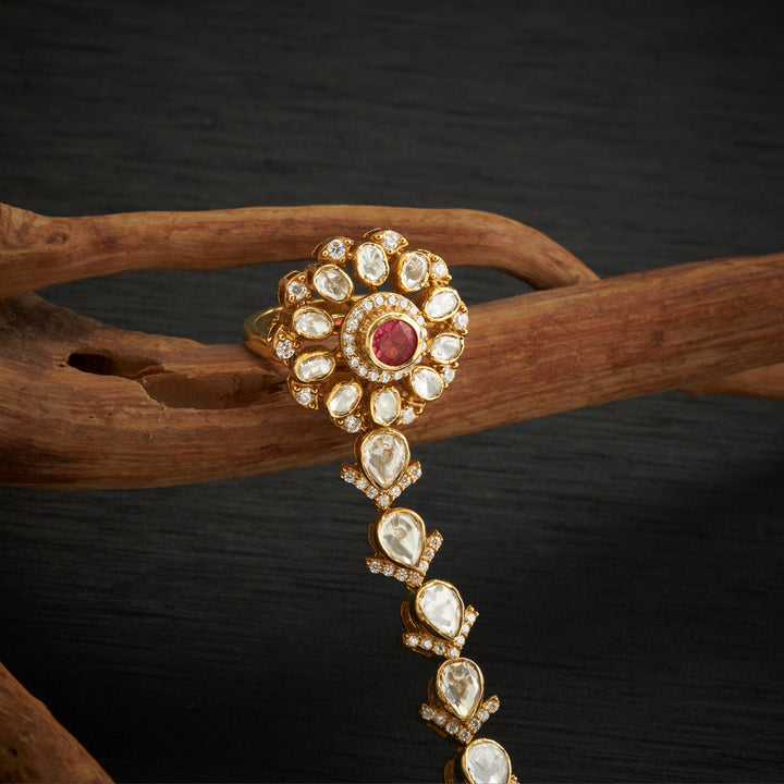 Fleurance Moissanite Haath Phool