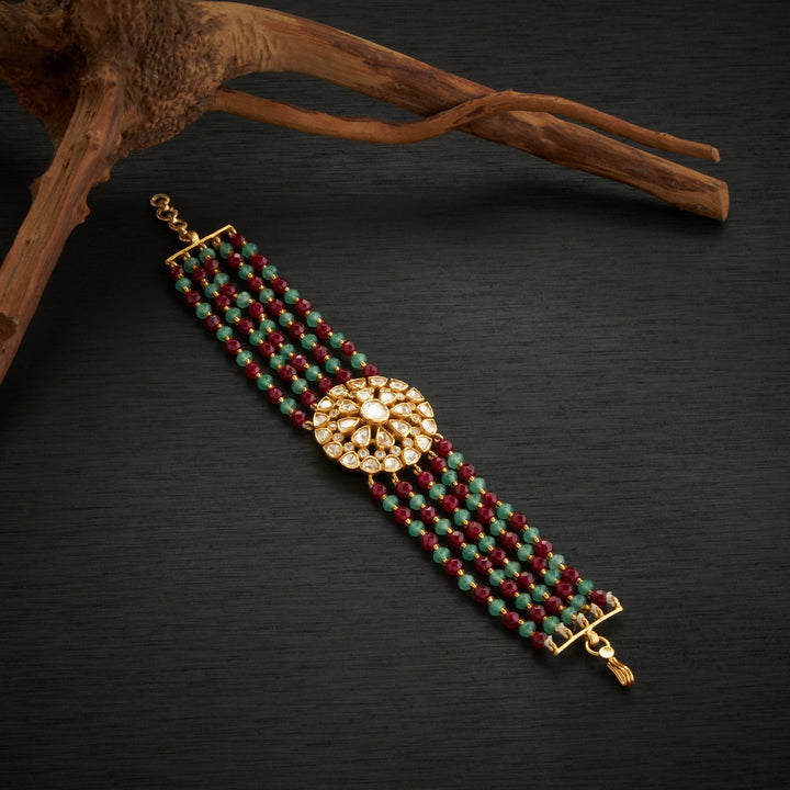 Moissanite Beaded Bracelet