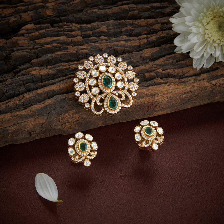Forest Fern Victorian Pendant Set