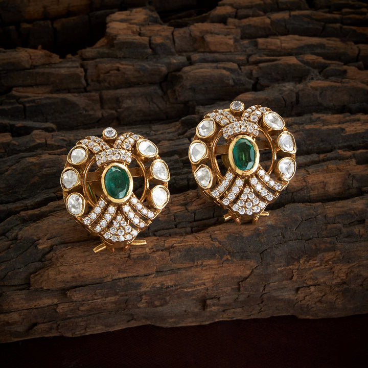 Verde Shimmer Victorian Pendant Set
