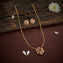 Nava-Floral Victorian Chain Pendant Set