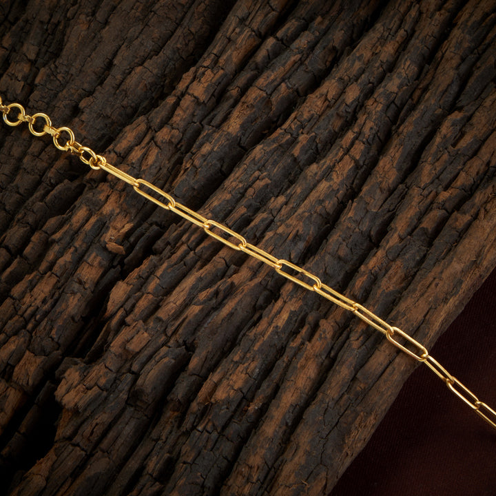 Nava-Floral Victorian Chain Pendant Set