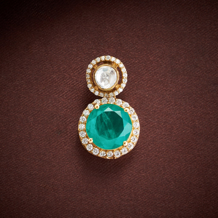 Windsor Green Victorian Pendant Set