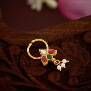 Kundan Diva Septum Ring