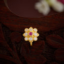 Kumkumika Stone Nose Pin