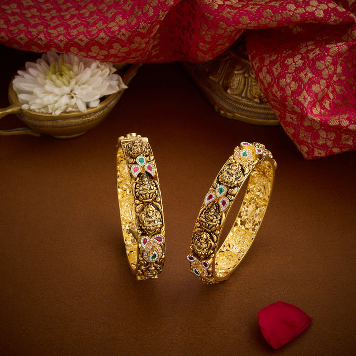 Ishika Temple Bangles