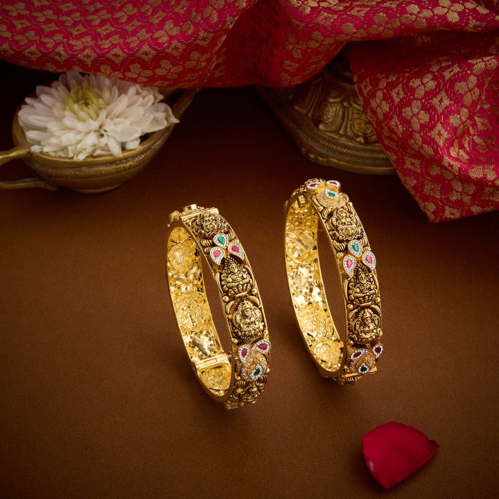 Ishika Temple Bangles