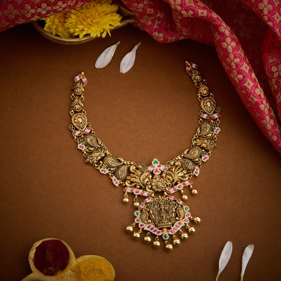 Tiru Lakshmi Temple Necklace