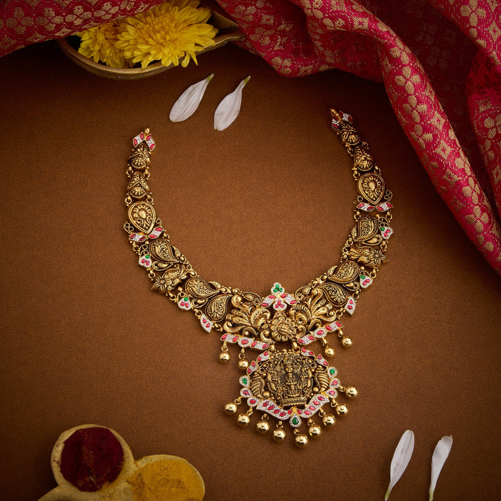 Tiru Lakshmi Temple Necklace