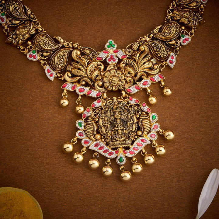 Tiru Lakshmi Temple Necklace